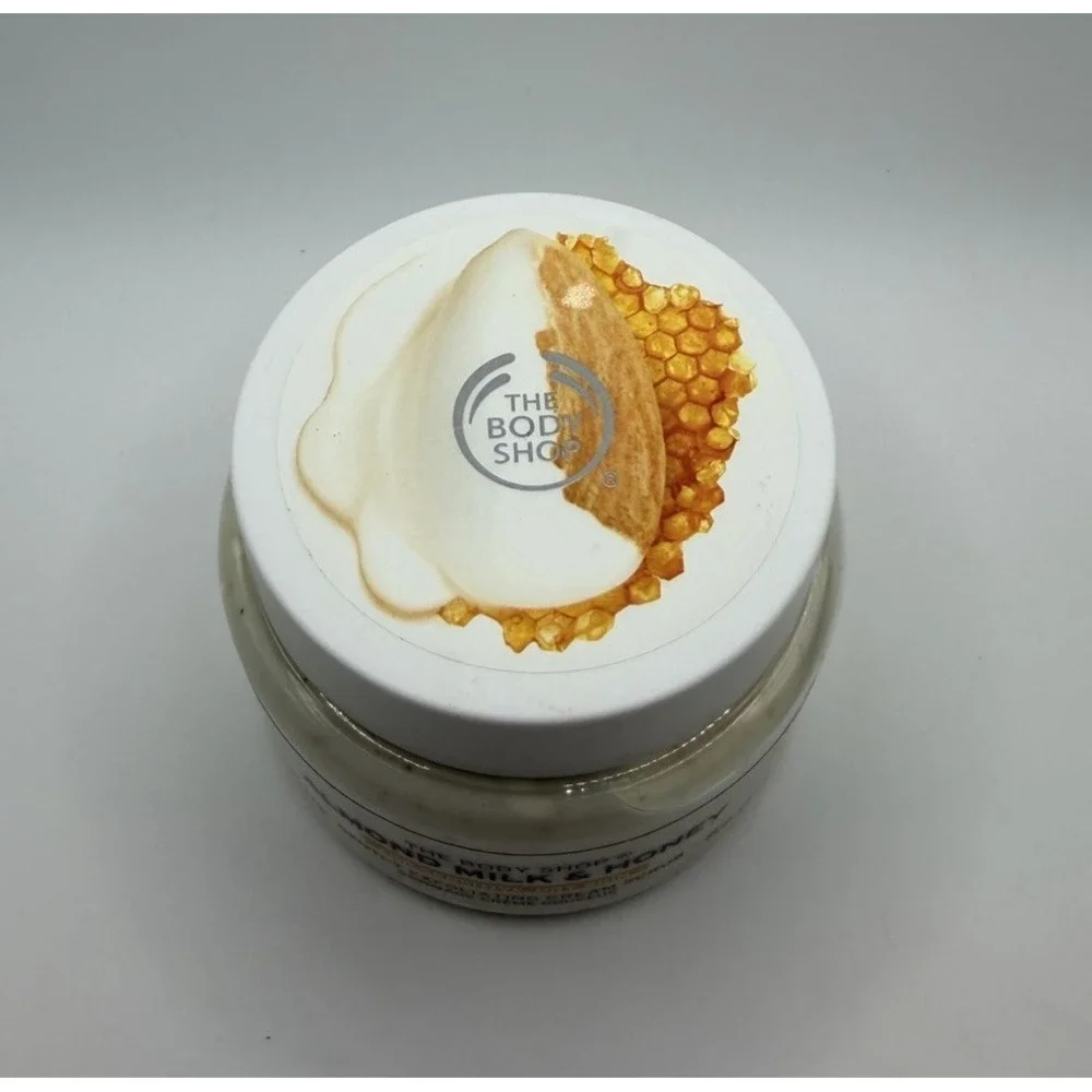 The Body Shop Almond Milk & Honey Gently‎ Exfoliating Cream Scrub 245g/8.6oz New